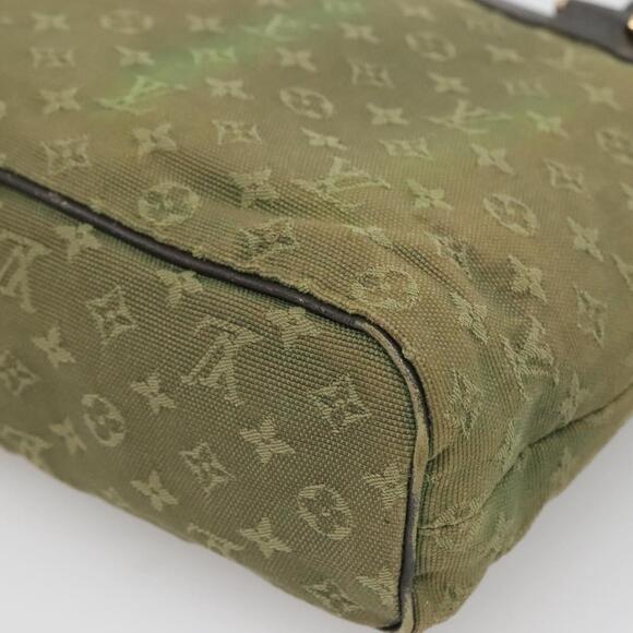 LOUIS VUITTON Monogram Mini Lucille PM Hand Bag Tst Khaki M92682 - Picture 15 of 16
